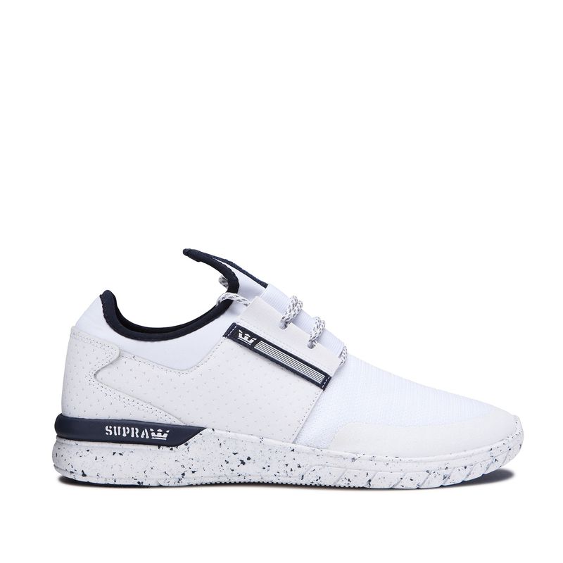 Supra Flow Run Turnschuhe Herren - Weiß IGN82800